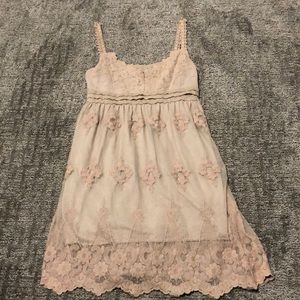 O2 Collection tan dress